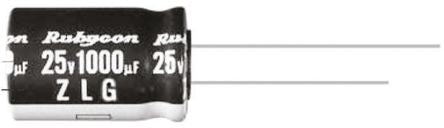 63ZL1000MEFC16X35.5 1000μF Electrolytic Capacitor 63V dc, Through Hole