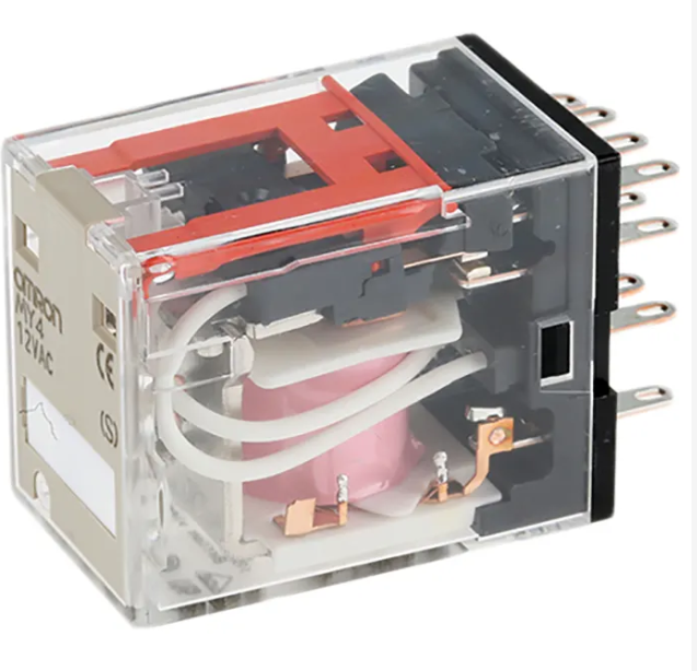 MY4 AC12(S) Plug In Power Relay, 12V ac Coil, 5A Switching Current, 4PDT