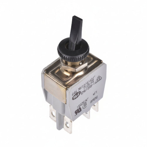646NH/2 DPDT Toggle Switch, Latching, Panel Mount