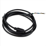 232-8906 Male 9 Pin mini-DIN to Unterminated Black DIN Cable 2m