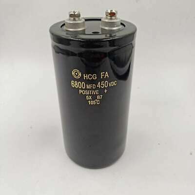 6800UF 400VDC 6800uF 400VDC 75x145mm Capacitor Electrolytic 6800 UF MFD 6800mfd 400 V 400V