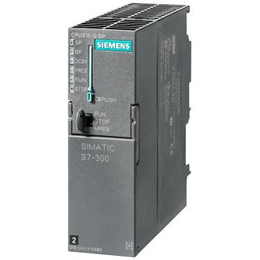 6ES7315-2AH14-0AB0 Siemens 6ES7315-2AH14-0AB0 SIMATIC S7-300 CPU315-2 DP Controller, MPI/DP, 256KB