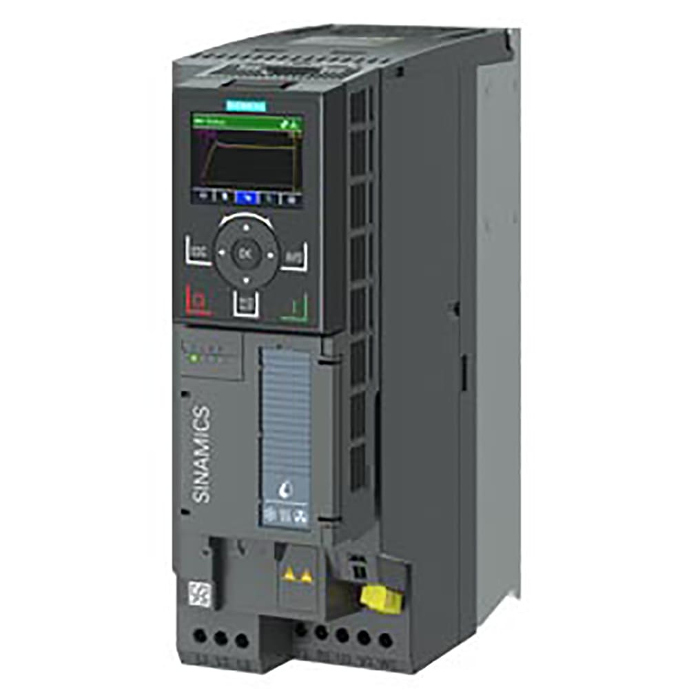 6SL3220-2YE24-0UF0 SINAMICS G120X Inverter Drive, 3-Phase In, 7.5 kW, 380 → 480 V ac, 17 A