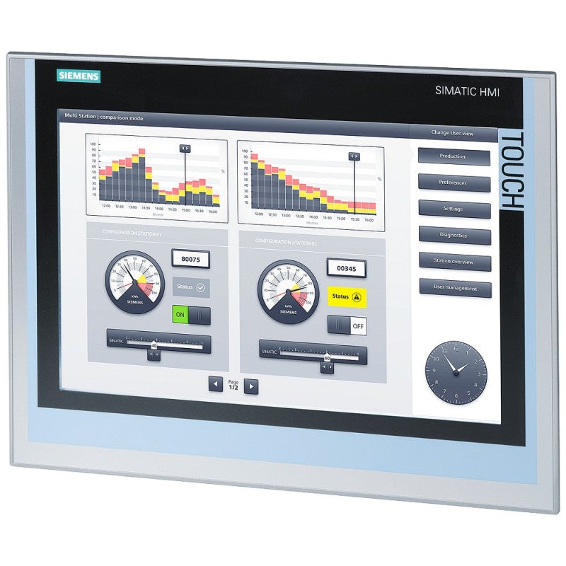 6AV2124-0QC02-0AX1 6AV2124 Series TP1500 Touch Screen HMI - 15.4 in, TFT Display, 1280 x 800pixels