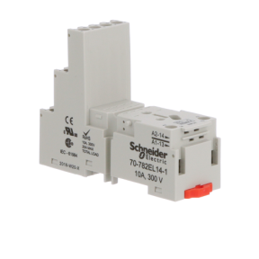 70-782EL14-1 SOCKET BLADE 4PDT 10A@300VAC + OPTIONS