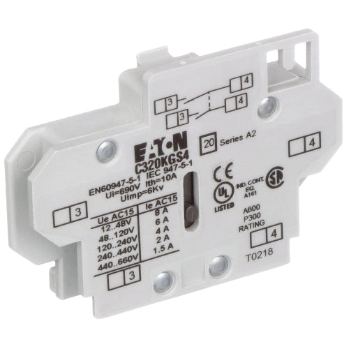 C320KGS4 uxiliary Contacts