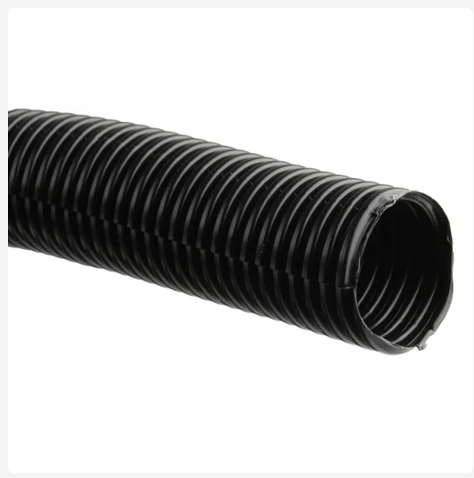 CMD755-9026 Flexible, Split Conduit, 25mm Nominal Diameter, Plastic, Black