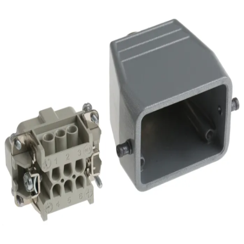 10011000+10190000+12954300 Plug Kit, 6 Way, 16A, Male, H-BE, 440 V