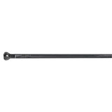 7TAG009320R0004  TY27MX-CBL TIE 120LB 13" UV BLK 2-PC BUL