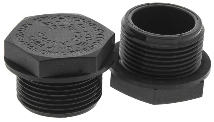 7TCA297140R0014 EX-M25 Kopex-EX Stopping Plug, M25, Nylon, 28mm Diameter, Threaded