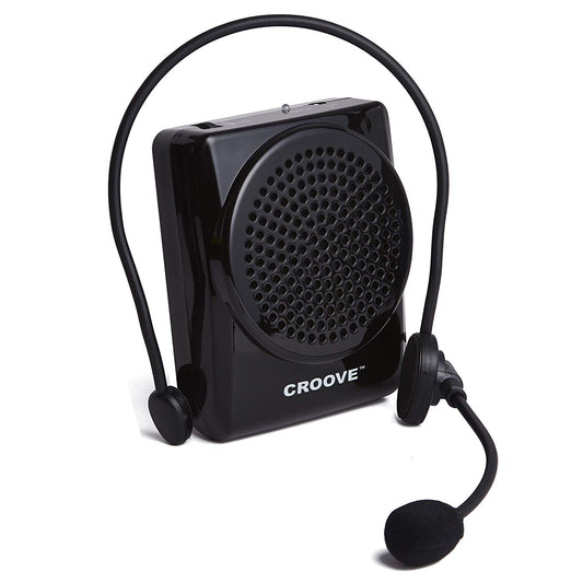 Rechargeable Voice Amplifier, with Waist/Neck Band and Belt Clip, 20 Watts. Very Comfortable Headset