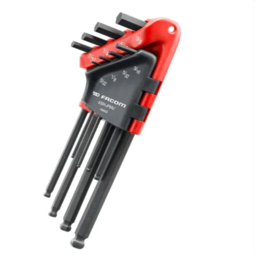 83SH.JP8AU Facom 8 piece L Shape Imperial, 1/4in