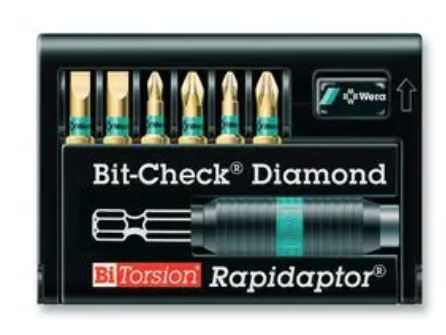 8700-6/BDC Bit-check Rapidaptor Bit Holder with Quick Release Chuck