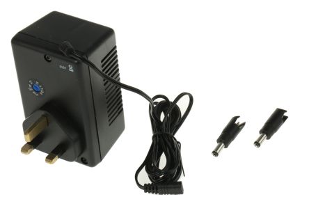 8713000153 - Mascot - 7.5W Plug-In AC/DC Adapter 15V dc Output, 500 → 800mA Output