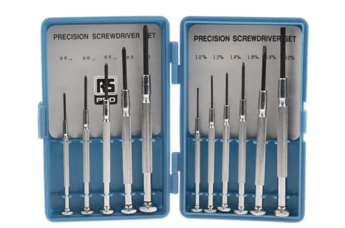 CMD537-883 Slotted Precision Screwdriver Set