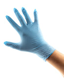 92-670/075 Blue Nitrile Gloves size 7.5 - M Powder-Free