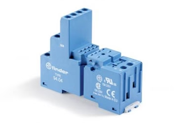94.82SMA Relay Socket, DIN Rail, Panel, Screw, 8 Pins, 10 A, 250 V, 94 Series