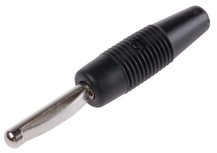 Male Banana Plug Screw 30 V ac, 60 V dc