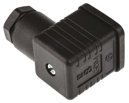 931952100 A Solenoid Valve Connector, Female, Central Nut, GDM Series