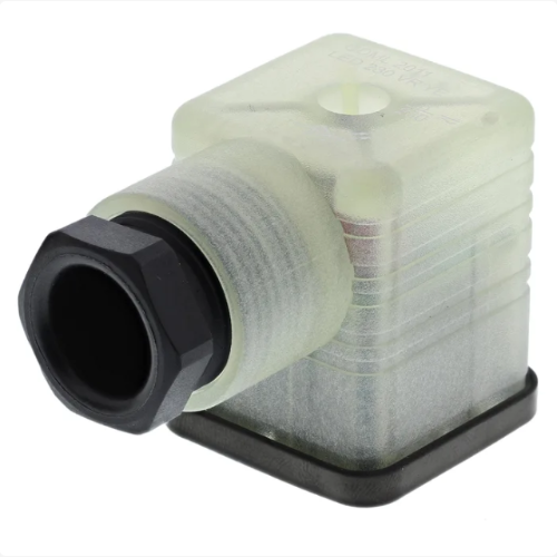 933916212 GDML 2011 LED 230 VR YE black GDML 2P+E DIN 43650 A, Female Solenoid Valve Connector, with Indicator Light, 250 V ac/dc Voltage