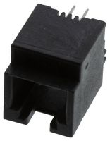 95503-2641 Modular Connector, Modular Jack, 1 x 1 (Port), 6P4C, Cat3, Through Hole