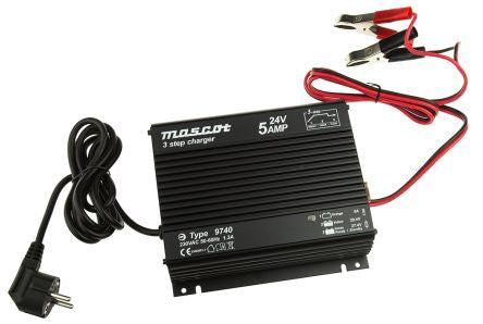 9740000056 24V 5A Battery Charger, with EU Plug