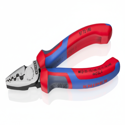 97 72 180 Knipex 97 Hand Crimp Tool for Bootlace