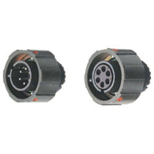 97B-3106A24-2S-HD 7B, Brass 7 Way Cable Mount MIL Spec Circular Connector Plug, Socket Contacts,Shell Size 24, Bayonet