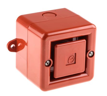 A100AC230R A100 Series Surface Mount Electronic Sounder, 230 V ac, 104dB at 1 m, IP66, AC, 32-Tone