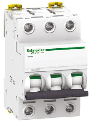 A9F44350 - Schneider Electric - Acti9 iC60N 3P 50A C Miniature Circuit breaker