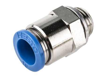 QS-G1/4-10-I Pneumatic Straight Threaded-to-Tube Adapter
