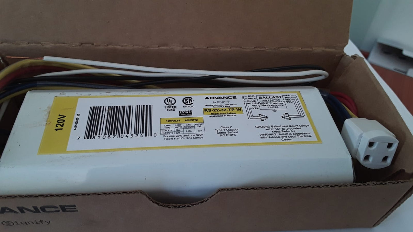 RS2232TPW Advance Transformer #RS2232TPW FC8/12 - Fast Ballast