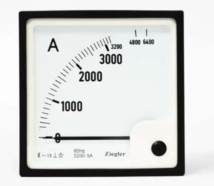 EQ-96/100 AMMETER, 96x96mm, 3200/5A, 90DEG, CL 1.5, IP52, EQ96