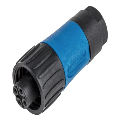 Cable Mount Connector, 3 + PE Pole Socket Eco-Mate