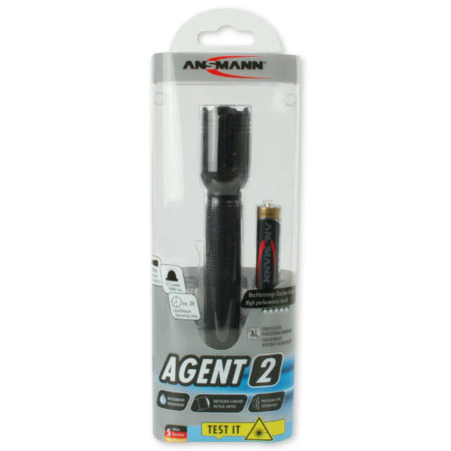 1600-0035 Ansmann Agent 2 Tactical LED Flashlight
