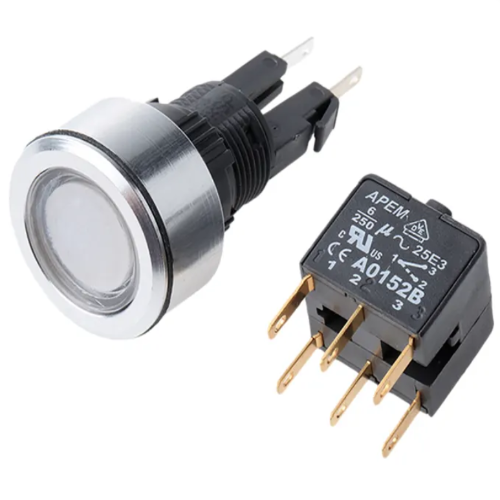 A1PCA1Y1220K203 Industrial Pushbutton Switch, A1 Series