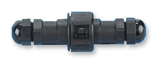 AQUASAFE Rectangular Power Connector, In-Line, 3 Contacts, Aquasafe Series