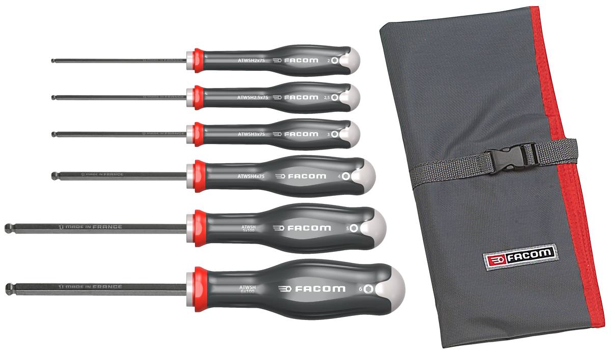 ATWSH.JT6 6 pieces Hex Key Set, 2mm