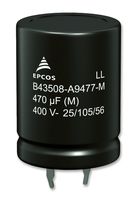 B43508A9108M000  Electrolytic Capacitor, Snap-in, 1000 µF, 400 V