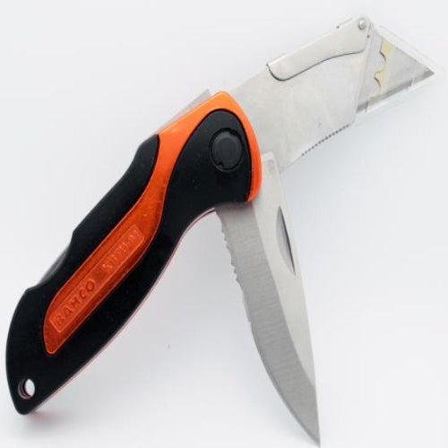 BAHKBTU01 BAHCO Twin Blade Foldable Sports Knife