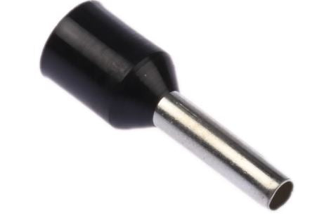 CMD458718 Insulated Crimp Bootlace Ferrule, 8mm Pin Length