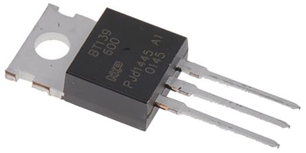 BT139-600 16A, 600V, TRIAC, Gate Trigger 1.5V 70mA, 3-pin, Through Hole