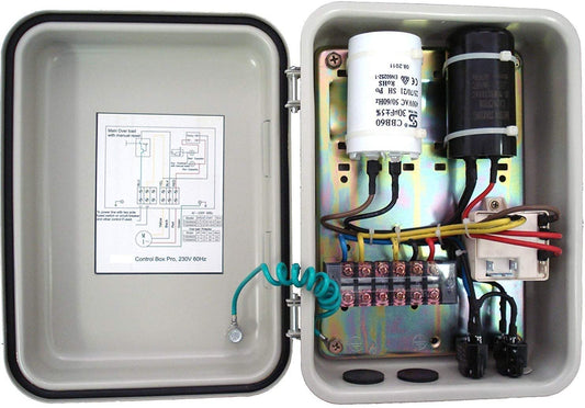 BlueCatELE 86-103 motor start capacitor compatible with Franklin Control Box 2801074915