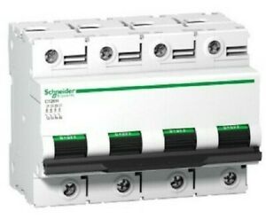 C120H 100A 4P 400V MINIATURE CIRCUIT BREAKER 4-Poles 400V AC B-Curve