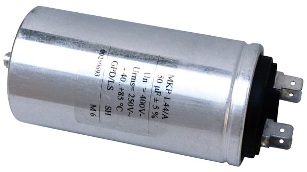 C44APFP4500ZB0J 5μF Polypropylene Capacitor PP 1.2 kV dc, 500 V ac ±5% Tolerance Screw Mount C44A