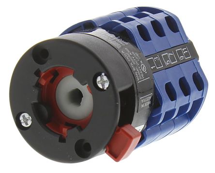 CA10A212/GBA001*FT 3P 3 Position 60° Rotary Switch, 690 V, 20 A