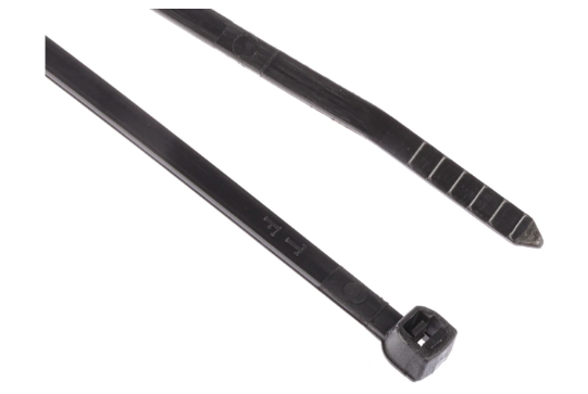 CMD2105602 TY FAST Series Black Nylon Cable Tie, 205mm x 3.5 mm