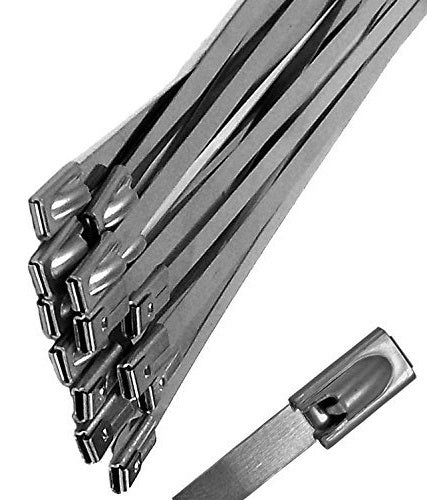 Stainless Steel CABLE TIE BLACK COLOR 8*350MM