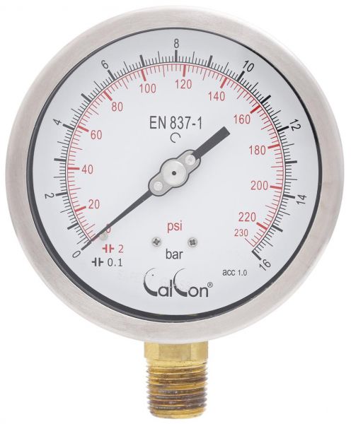 CC-10-A-100 The Calcon pressure Gauge