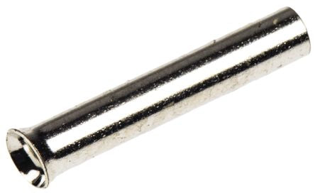 CMD2114252 Crimp Bootlace Ferrule, 8mm Pin Length, 1.3mm